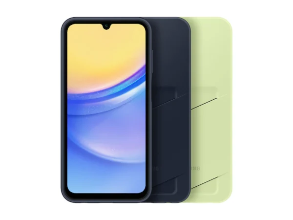 Coque avec porte-carte pour Galaxy A15 5G, Citron vert