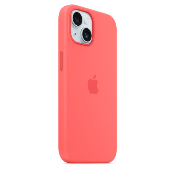 Coque en silicone pour iPhone 15 avec MagSafe - Image 6