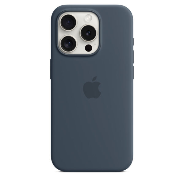 Coque en silicone pour iPhone 15 Pro avec MagSafe - Image 11