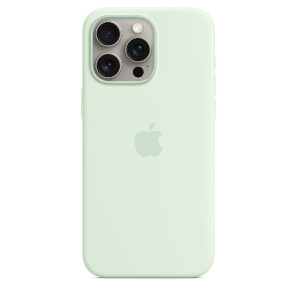 Coque en silicone pour iPhone 15 Pro Max avec MagSafe - Image 23