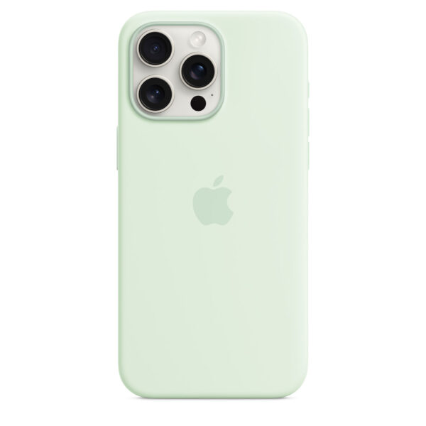 Coque en silicone pour iPhone 15 Pro Max avec MagSafe - Image 22