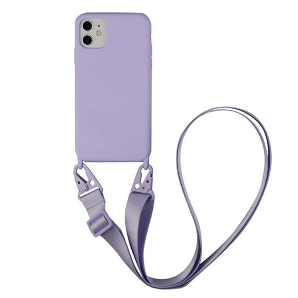 Coque de Luxe avec Bandoulière pour iPhone 16, 15, 14, 13, 12, 11 Pro Max et Mini - Image 11