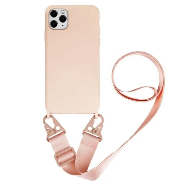 Coque de Luxe avec Bandoulière pour iPhone 16, 15, 14, 13, 12, 11 Pro Max et Mini - Image 10